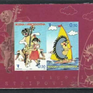 Bosnia Herzegovina year 2005 Youth Philately - Comics MSS