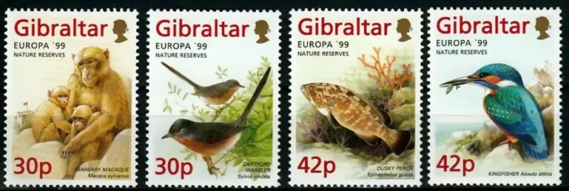 Gibraltar 1999 stamps Europa CEPT