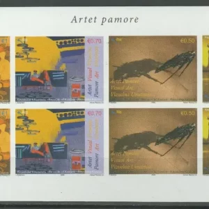 Kosovo year 2008 stamps Visual Art