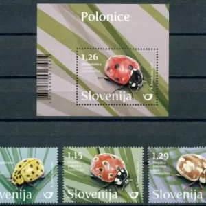 Slovenia stamps 2017 Fauna Insects - Ladybird