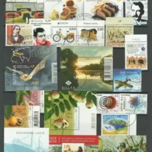 Slovenia stamps year 2009 / 2015 Lot of stamps and blocks