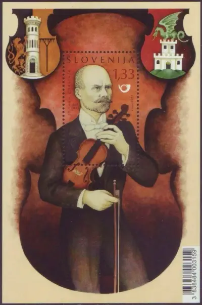 Slovenia year 2011 stamps - Music Johann Gerstner MNH