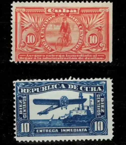 US Possessions of Cuba year 1900/1920 Airmail MNH stamps