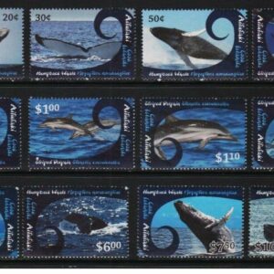 Aitutaki - 2012 ☀ Whales & Dolphins ☀ Mint never hinged (**)
