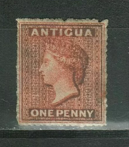 Antigua 1863 One penny Mi 2b 220 Eur Mint hinged