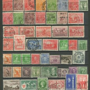 Australia 1913/60 Collection postage stamps Used