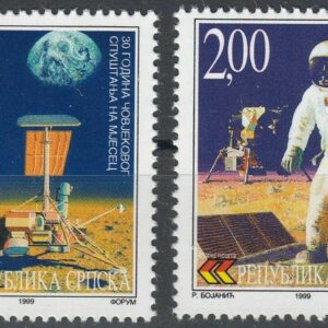 Bosnia year 1999 Space - First Moon landing ☀ MNH **stamps