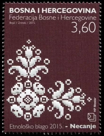 Bosnia – 2015 stamp Ethnological Treasure