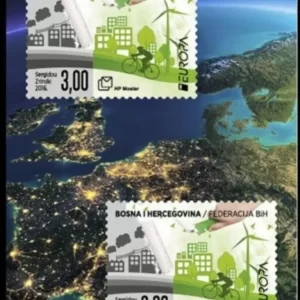 Bosnia ( HP Mostar ) year 2016 Europa CEPT Think GREEN MNH postage stamps