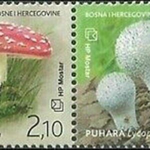 Bosnia & Herzegovina 2010 stamps Mushrooms