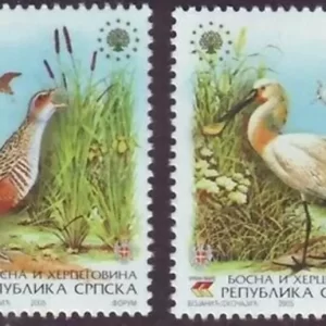 Bosnia - Rep. Srpska 2005 - Fauna / Birds Mint never hinged full set