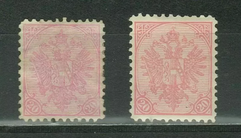 Bosnia year 1900/1911 - 20h stamps MH