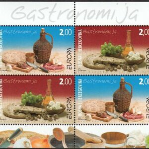 Bosnia year 2005 stamps Europa CEPT - Gastronomy MSS ☀ MNH**