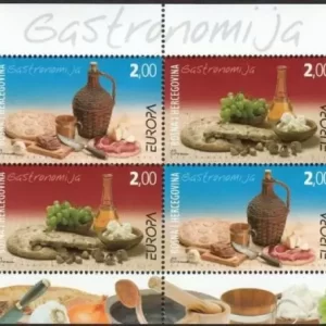 Bosnia year 2005 stamps Europa CEPT - Gastronomy MSS