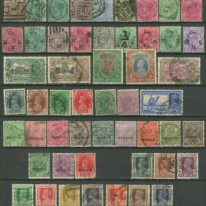British India year 1866/1937 stamps ☀ Used Collection