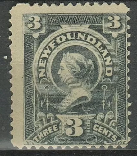 Canada - Newfoundland year 1890 - 3c. stamp Queen Victoria