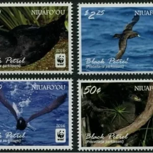 Cook Islands - Niafou'ou stamps year 2016 WWF - Seabirds