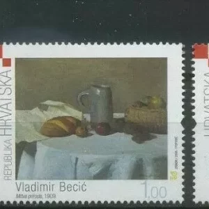 Croatia year 2006 stamps Art / Croatian Paintings set ☀ MNH**