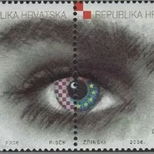 Croatia year 2006 stamps Europa Cept Integration Eye MNH**set