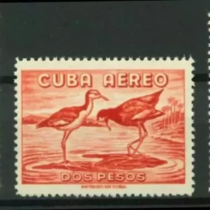 Cuba / Caribbean 1962 Fauna - Birds Mint never hinged (**) complete set