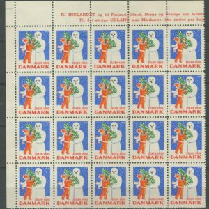 Denmark Christmas Seal year 1938 MNH stamps