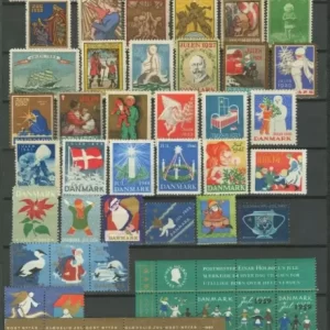 Denmark Christmas Seals year 1900 Used/MNH Collection