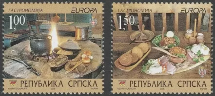 Bosnia - R. Srpska year 2005 - Europa CEPT Gastronomy