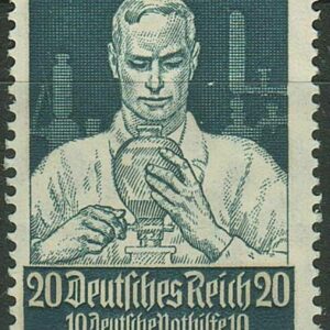 German Reich 1934 20 + 10 pf German emergency aid Mint never hinged