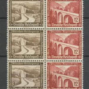 German Reich year 1936 stamps Architecture - Bridges