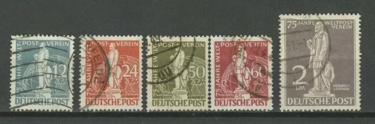 Germany Berlin year 1949 stamps Universal Postal Union