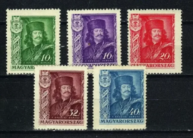 Hungary year 1935 stamps Prince Ferenc Rakoczi