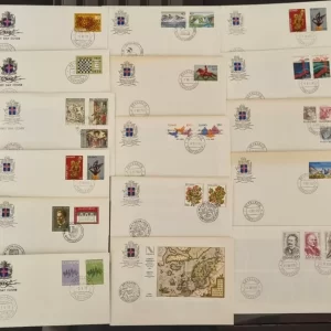 Iceland year 1960/1985 ☀ Lot of 76 first day covers