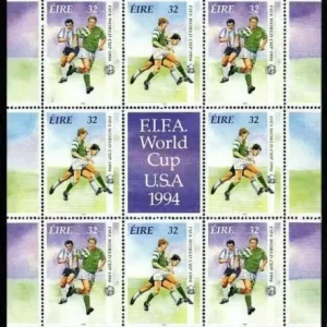 Ireland year 1994 stamps Football - World Cup USA