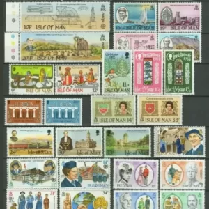 Isle of Man 1973/1990 Mint never hinged (**) collection