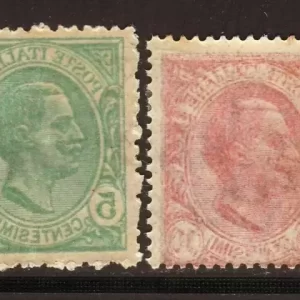 Italy year 1906 stamps United Lions MNH**full set