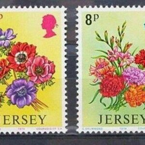Jersey year 1974 Flora - Spring Flowers