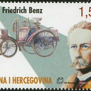 Bosnia year 2004 stamp Karl Friedrich Benz ☀ MNH**
