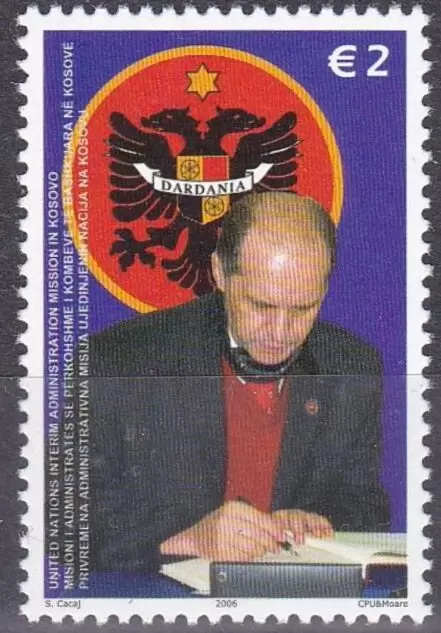 Kosovo 2006 Ibrahim Rugova International Day of Freedom MNH