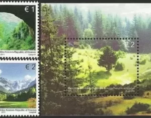 Kosovo 2011 Europa CEPT Forest Nature set MNH stamps