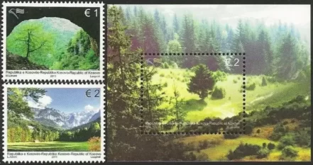 Kosovo 2011 Europa CEPT Forest Nature set MNH stamps