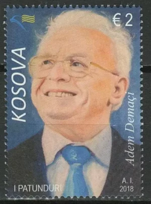 Kosovo 2018 Personalities – Adem Demaci MNH postage stamp