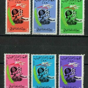 Libya year 1969 stamps - Revolution Army full set ☀ MNH**