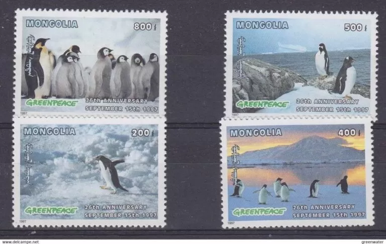 Mongolia 1997 Penguins – Greenpeace