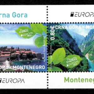 Montenegro year 2012 stamps Europa CEPT - Visit Montenegro MSS ☀ MNH**