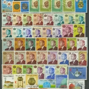 Morocco 1960/1980 stamps collection Used / MH