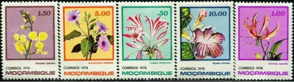 Mozambique 1978 Flora – Flowers stamps