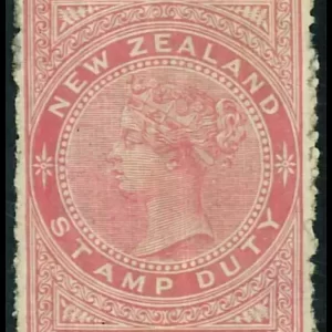 New Zealand year 1903 - 6 sh MH (*) stamp