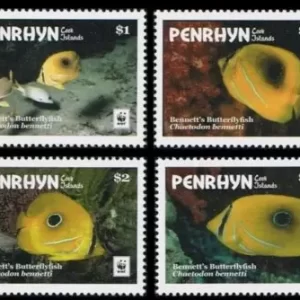 Penrhyn year 2017 WWF Fauna - Marine life MNH**stamps