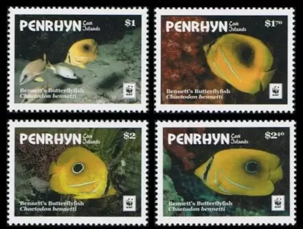 Penrhyn year 2017 WWF Fauna - Marine life MNH**stamps