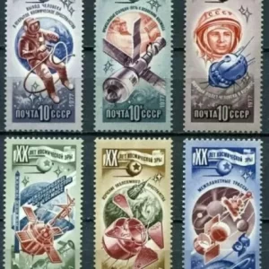 Russia year 1977 stamps Space full set / Mint never hinged (**)